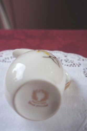 JARRA PEQUEÑA PINTADA A MANO DE COLECCIÓN: HECHA EN JAPÓN - Imagen 3 de 3