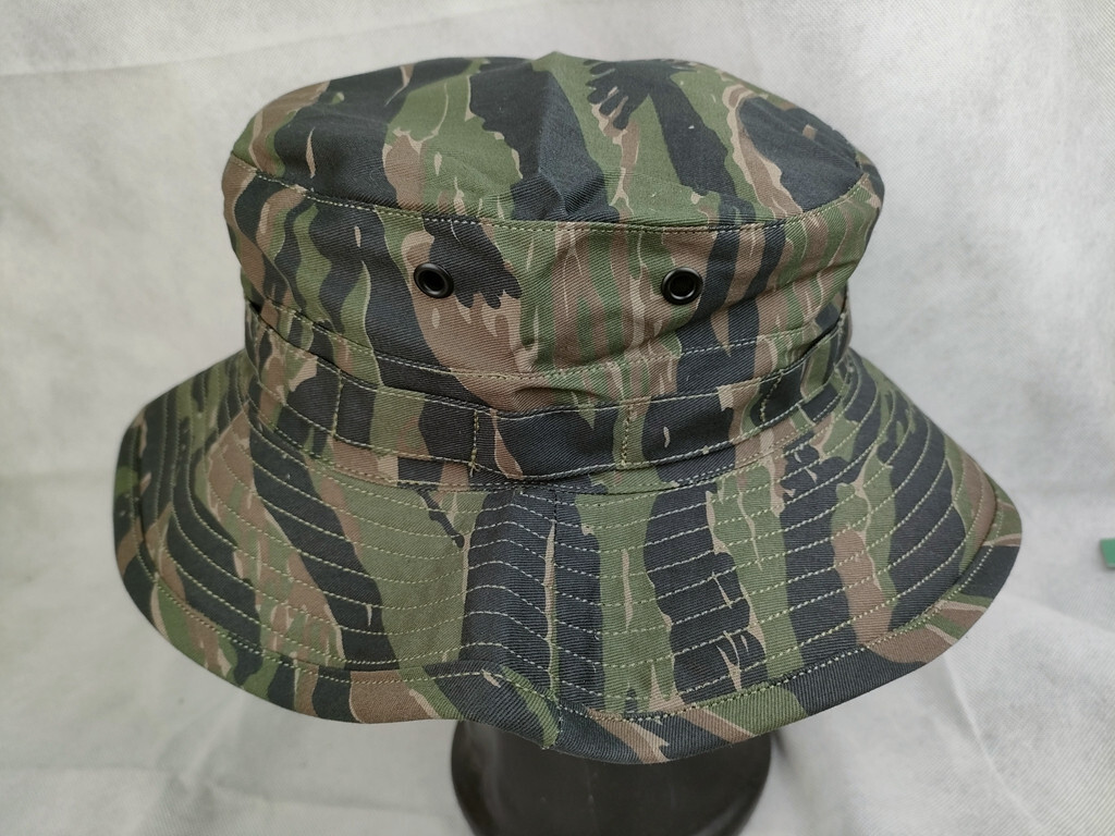 VIETNAM TIGER STRIPE CAMO CAMOUFLAGE JUNGLE BOONIE BUSH HAT CAP