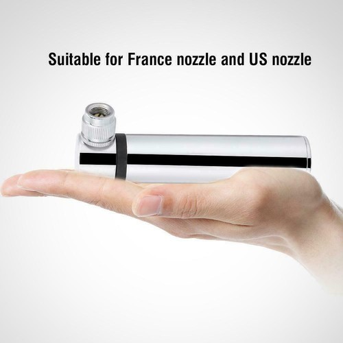 120PSI Mini Bike Pump Inflator Air Pocket Bicycle Tire W/Mount Kit Portable ST - Picture 10 of 11