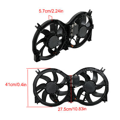 アントレプレナーファイナンス For 2013-18 Nissan Pathfinder Radiator Cooling Fan Assembly