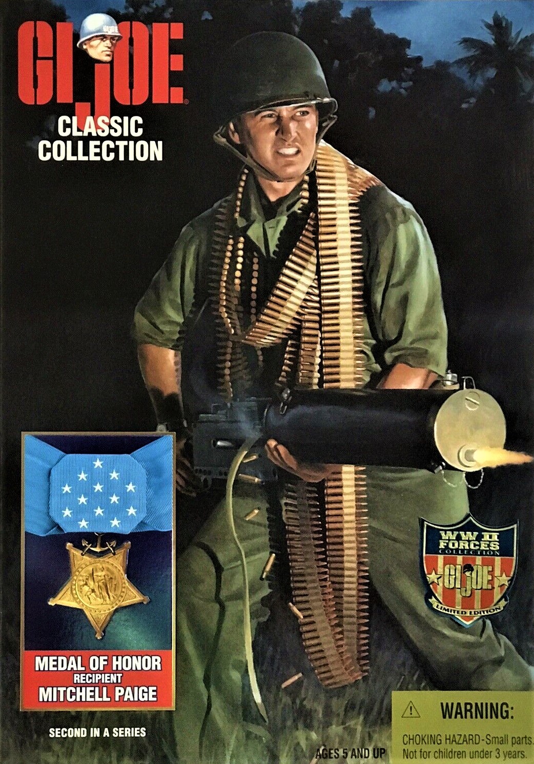 GI Joe Classic Collection Medal of Honor Recipient Mitchell Paige 12" Figure