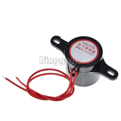 MARKENLOS 1PCS Buzzer Beeper AC220V 10MA 90DB Alarm Siren For Arduino