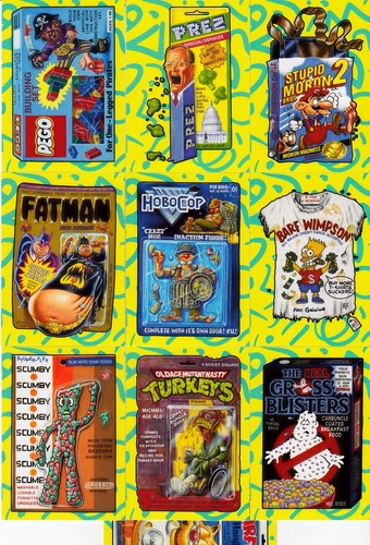 2017 WACKY PACKAGES 50TH ANNIVERSARY BEST OF 90's ALL 10/10 JUMBO BONUS CARD SET - Picture 1 of 1