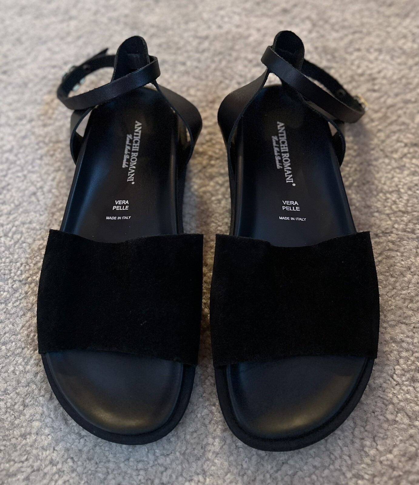 Italy Antichi Romani Hand Made Leather Sandals Women’… - Gem