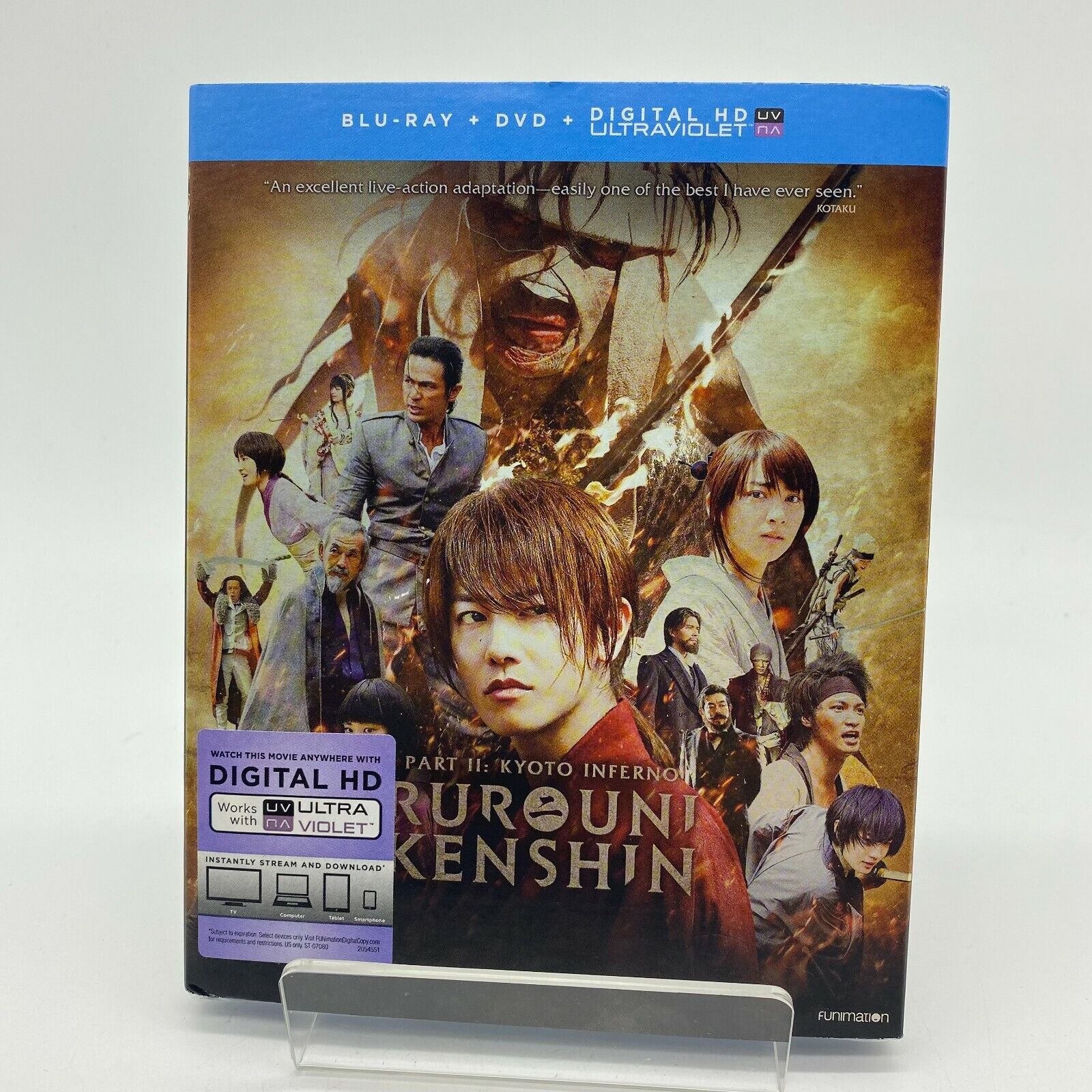 RUROUNI KENSHIN Parts 2 and 3 on Blu-ray and DVD from Funimation, DVD  Blu-ray Digital