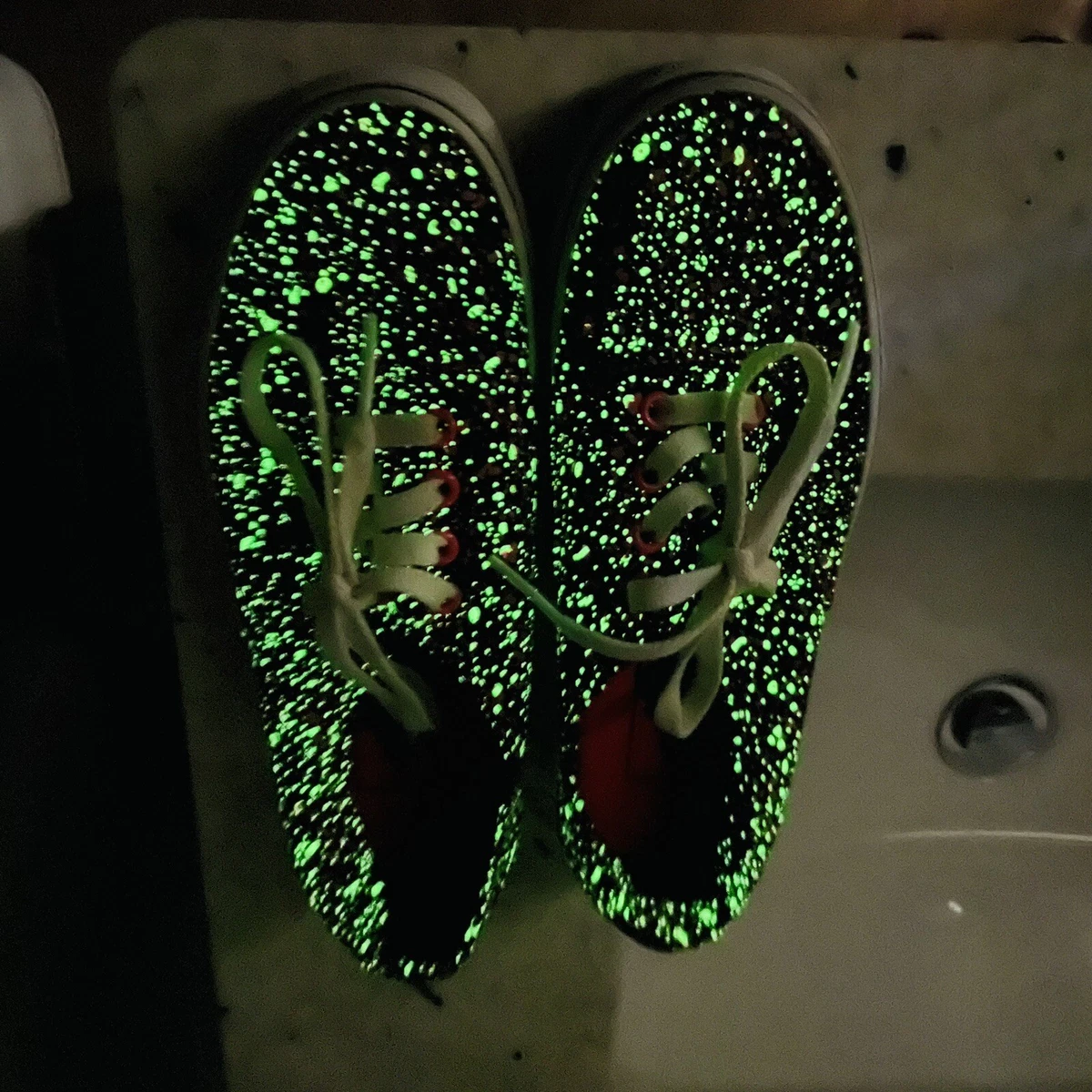 vans era overspray black
