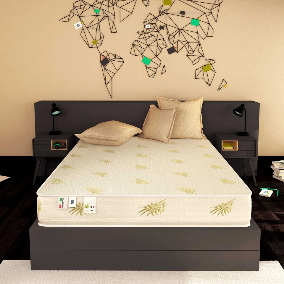 MATERASSO MATRIMONIALE 160X200 H25 CM 9 ZONE DIFFERENZIATE MEMORY FOAM DUCK - Immagine 3 di 4