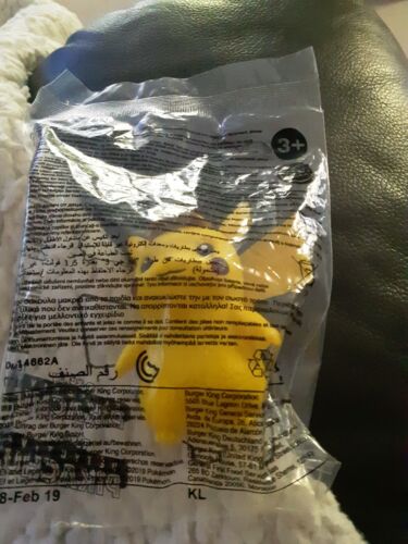 Pokemon "DETECTIVE PIKACHU" Burger King Kid's King Jr Meal Toy 2019 NEW