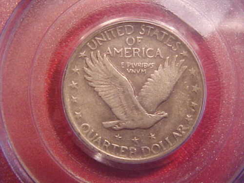 1921 STANDING LIBERTY QUARTER - PCGS VF35 - SEE PICS! - (G889) - Picture 2 of 4