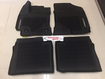 2014-2019 COROLLA  ALL WEATHER FLOOR LINER MATS PT908-02170-02 GENUINE TOYOTA