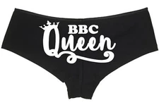 BBC QUEEN of SPADES for howife shared bdsm boyshort panties underwear sexy logo
