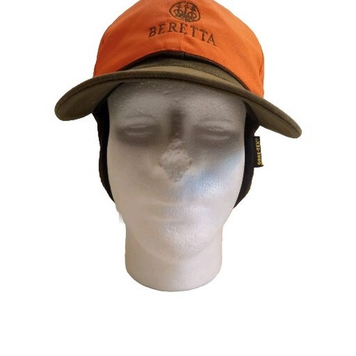 Gorra de Caza Gore Tex Beretta Reversible Hecha en Italia con Orejeras Rara Retirada De Colección - Imagen 15 de 21