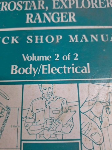 1991 Aerostar Explorer Ranger Truck Shop Manual Body Electrical Volume 2 - Picture 2 of 6