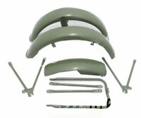 Matchless G3L AJS 16M MilitäR Modell GrüNes KotflüGel-Set Mit Haltern