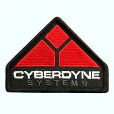 Terminator Cyberdyne Systems Logo Hook Patch (3.0 X 2.25 MSP-8) 