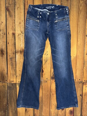 Parasuco Jeans Women s Waist 31  Flare Dark Wash Jeans