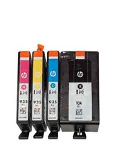 4pk Genuine HP 934XL High Yield Black  935XL Color OfficeJet 6820 6835 6830