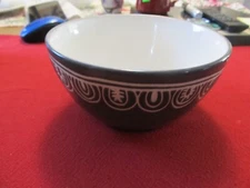 Over & Back Marakesh Blue Stoneware soup bowl