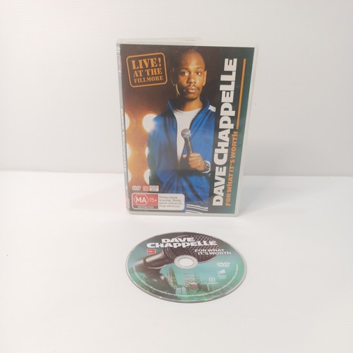 Dave Chappelle - For What It's Worth (DVD) Stand Up Comedy Comedian Fillmore - Picture 7 of 12