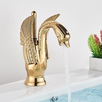 Waschtischarmatur Gold Wasserhahn Waschbecken Badarmatur Einhand Mischbatterie