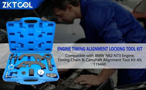 Herramienta de bloqueo de alineación de sincronización de motor para BMW N62 N73 V8 V12 E60 E63 E53 119460 - Imagen 14 de 23