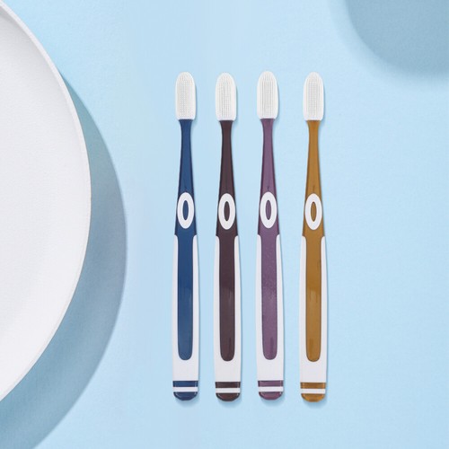 Toothbrush Replacement Head Medium Toothbrushs Elderly Baby Silicone for Adult - Imagen 3 de 12