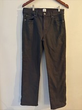 NWOT EDWIN Women s Sz 30 Waxed Jeans Brown St...