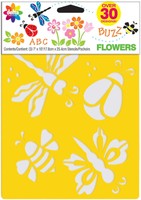 Stencil Mania Stencils 7x10 3/pkg-flowers 972-098 on sale Stencil Mania Stencils 7x10 3/pkg-flowers 972-098 on sale