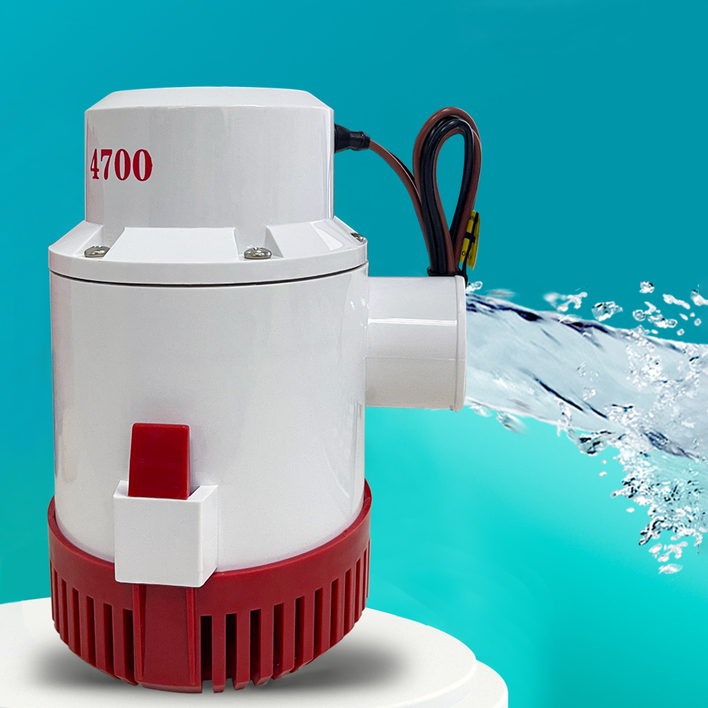 12V 4700 GPH Bilge Pump Boat Marine Yacht Submersible Water Pump eBay