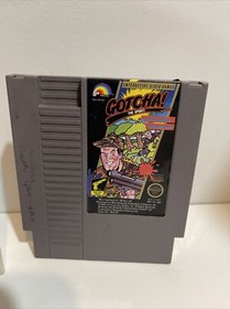 Gotcha The Sport - Nintendo NES Game Authentic With Nintendo Plastic Case