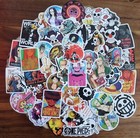 🍀 50 One Piece Design Aufkleber Sticker für z.B. Laptop Handy Skateboard Var. A