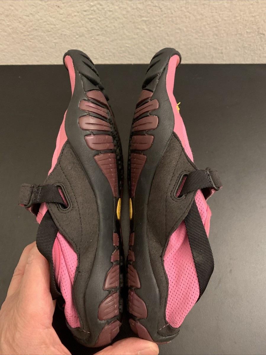 Berwick 5224BCVIBK Vibram　25cm UK5.5 Vibram Fivefingers TrekSport Pink Black Barefoot Running W4438
