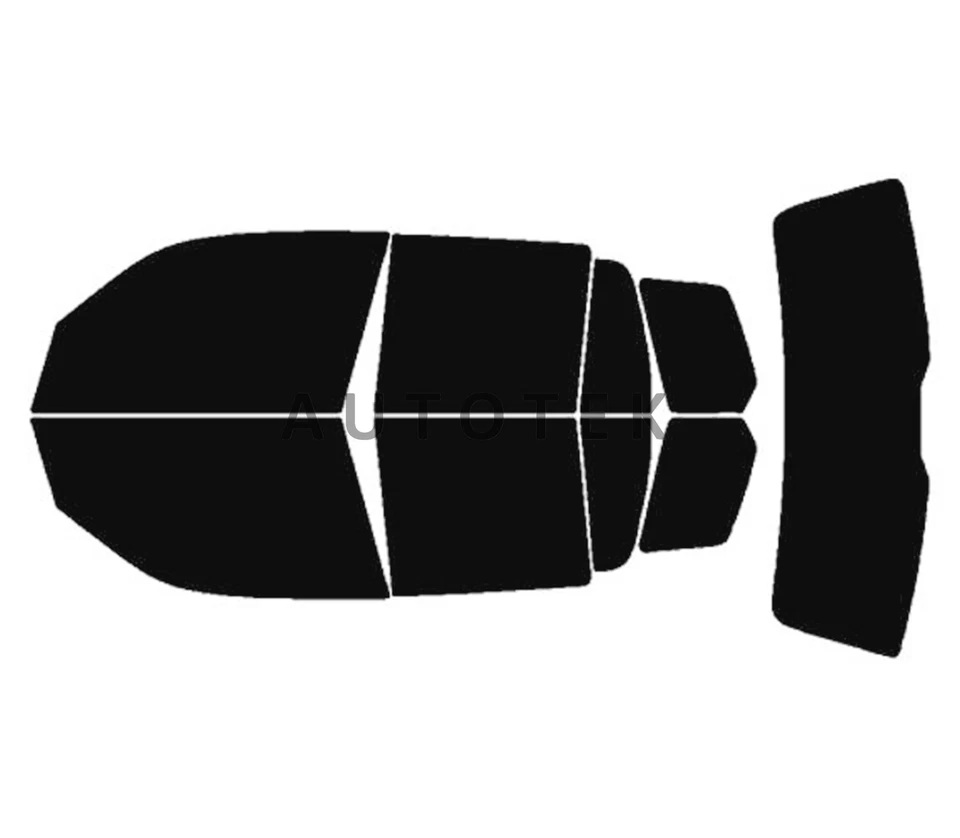 Película premium para ventana lateral precortada cualquier tono para Mercedes-Benz GLK 2009-2015 Foto 3 de 4