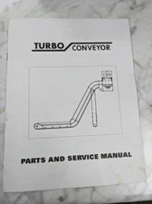 TURBO CHIP CONVEYOR PARTS LIST BOOK SERVICE MANUAL CATALOG 1995 SHOP TOOL ROOM