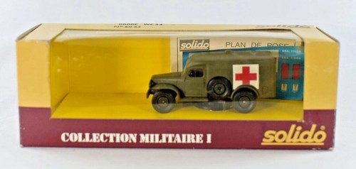 SOLIDO MILITAR EJÉRCITO AMBULANCIA DIECAST MODELO MERCEDES DODGE - ELIGE DE LA LISTA - Imagen 8 de 31