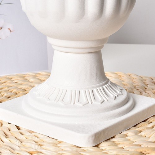 Weiß Kunststoff behälter Blumentopf Römisch Pflanzer Blumenladen Garten bedarf - Bild 8 von 11