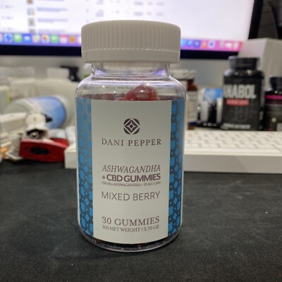 Dani Pepper Ashwagadha Gummies , New Fast Shipp