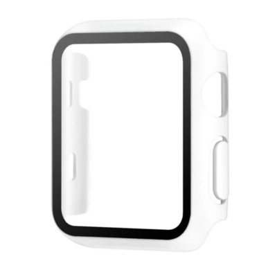 Schutzhülle für Apple Watch Case mit Glas Series 1 2 3 4 5 6 SE Bumper 38-44mm  