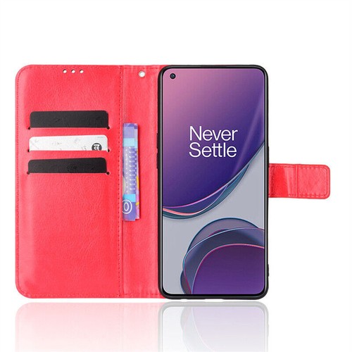 Flip Card Wallet Phone Case For Oneplus 10T 9R 8T 7T Nord N300 N20 N100 N10 N200 - Picture 40 of 47