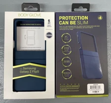 Body Glove Protective Folding Case Samsung Galaxy Z Flip5 6Ft Drop Tested Navy