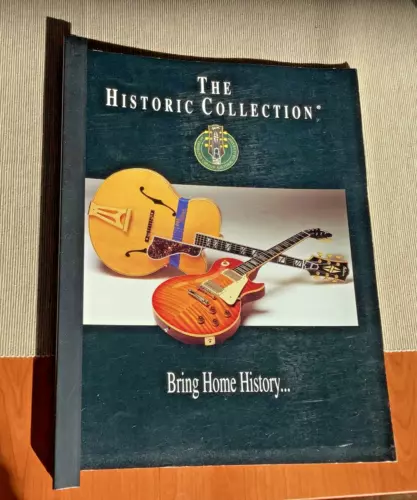 GIBSON "The Historic Collection" Original Catalog 1994 * VG+ Condition.