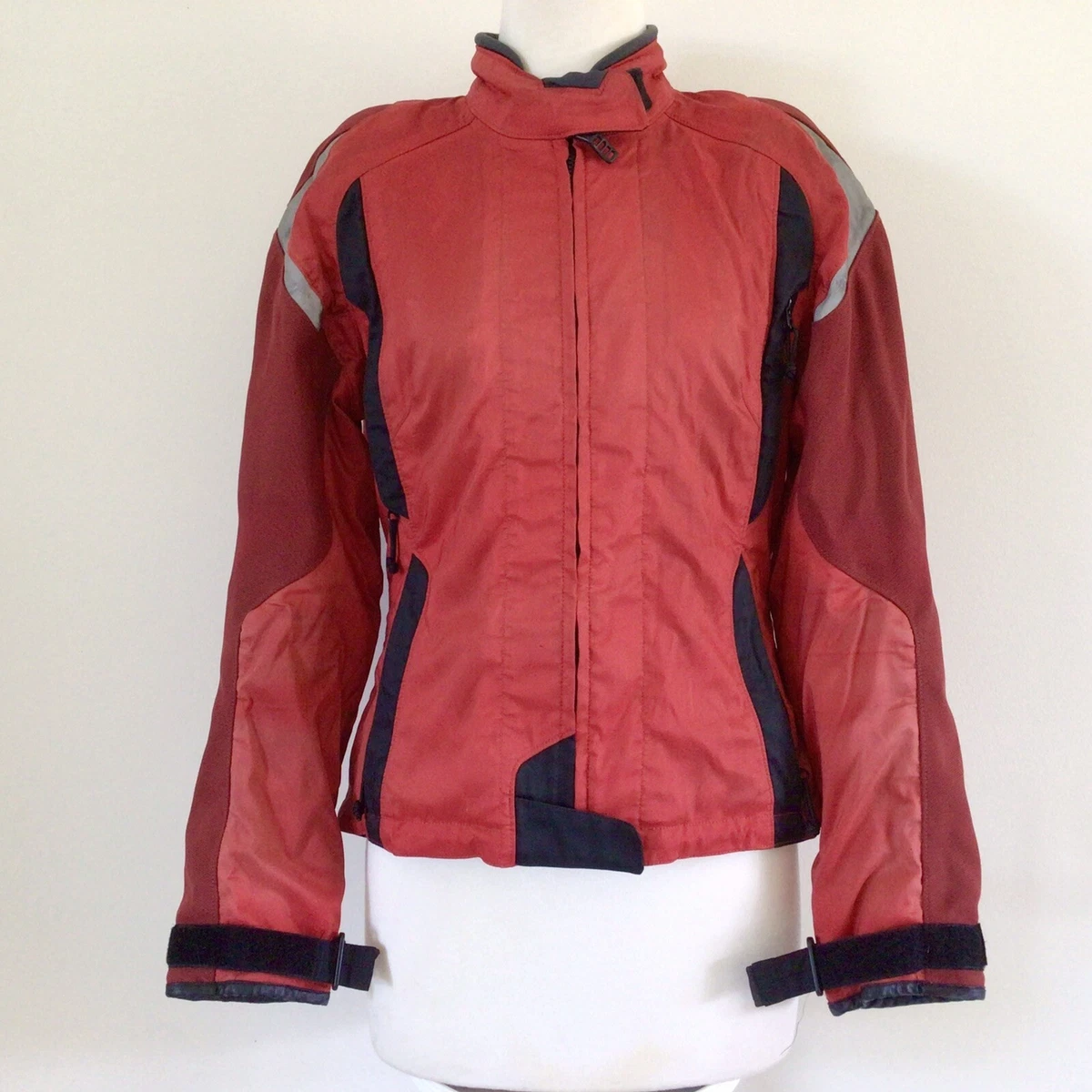 BMW Motorrad Womens RED Comfort Shell Motorcycle Bike Jacket AU