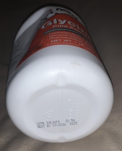 Now Foods Glycine Pure Powder 1 lb 454 g GMP Vegan Vegetarian Exp 07/2026 - Picture 4 of 4