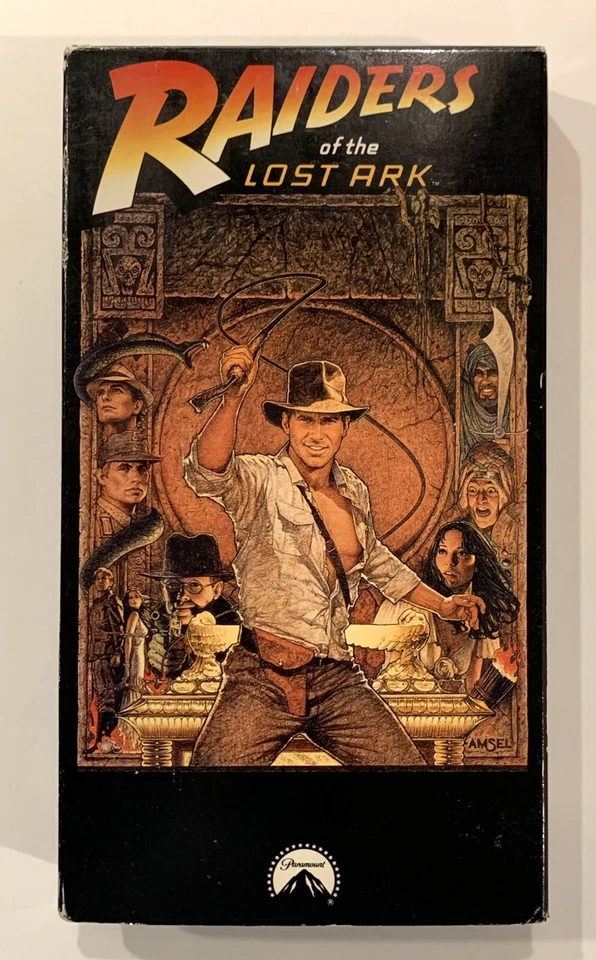 1989 RAIDERS OF THE LOST ARK - VHS - Lucasfilm - Paramount 1376 HiFi Stereo - Image 2 of 4