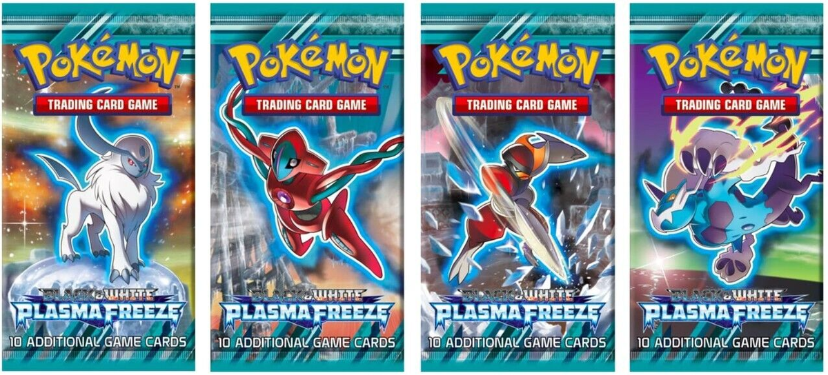 2013 Pokemon Card Game (TCG) - Black & White Plasma Freeze - Empty Booster Packs 2013 Pokemon Card Game (TCG) - Black & White Plasma Freeze - Empty Booster Packs