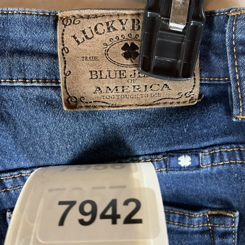 Lucky Brand Jeans Boy's 20 Blue Mid-Rise Cotton Billy Straight Hipster 7942 - Picture 9 of 9