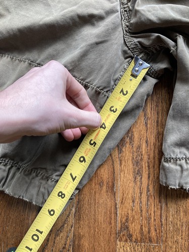 Vintage Abercrombie Fitch Cargo Shorts Mens Small Baggy Paratrooper Grunge Y2K - Picture 5 of 12