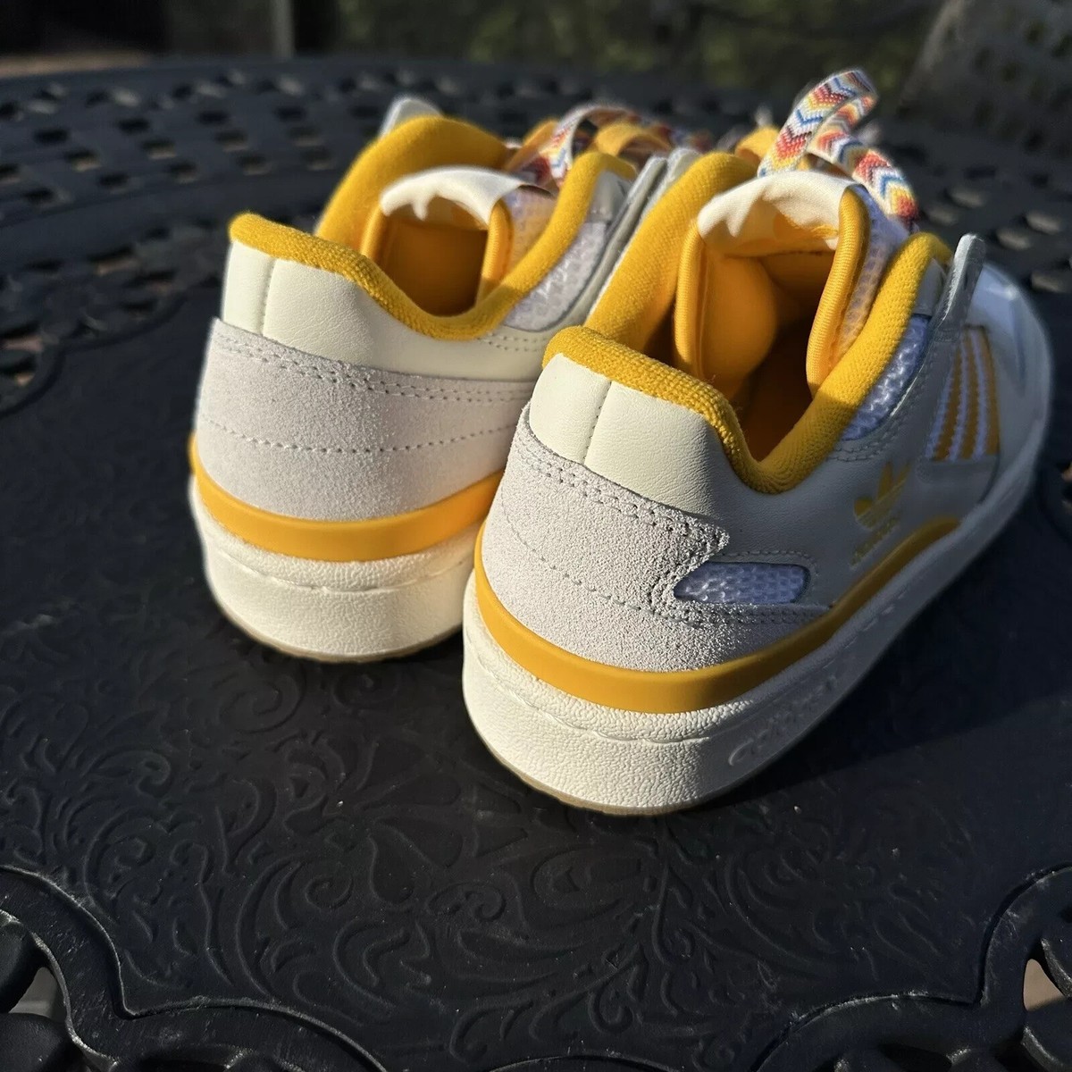 スニーカー ADIDAS ORIGINALS Woman Sneakers Yellow Cream JQ8903 Adidas Originals Forum Low Summer Camp - Cream Yellow