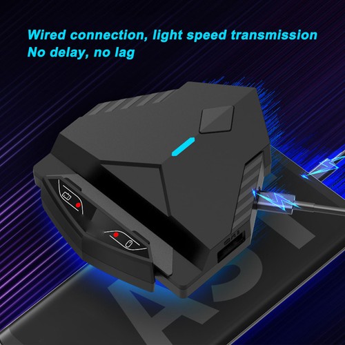 Keyboard Mouse Converter Set Wired Wireless Rgb One Handed Keyboard Mouse Ad MPF - Picture 20 of 24