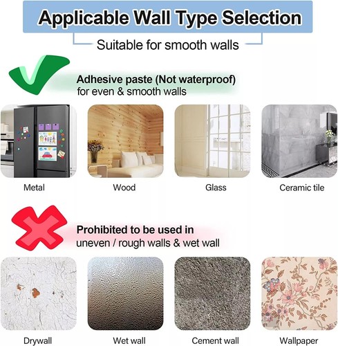 2-8PCS Self-Adhesive Curtain Rod Brackets No Drilling Hooks Holder Clip For Home - Picture 3 of 25